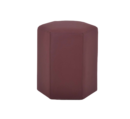 Pouf Berlin - Burgundy Accura